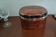 AICHI SETO JAPAN since 1818 Porzellandose mit Deckel, Gebäckdose, 15,5x12,5x10cm