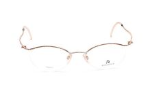 Rodenstock Brille Oval Halbrand Gold Damen R2477 in 52-19mm klassisch femin
