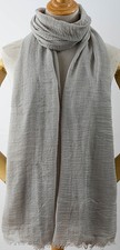 Weicher Schal uni 200x90 cm