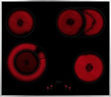 BEKO Elektro-Kochfeld EB9741XHL, edelstahl - B-Ware sehr gut