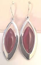 Ohrhänger Metall versilbert