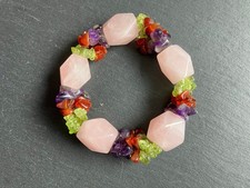Rosenquarz Armband Vintage