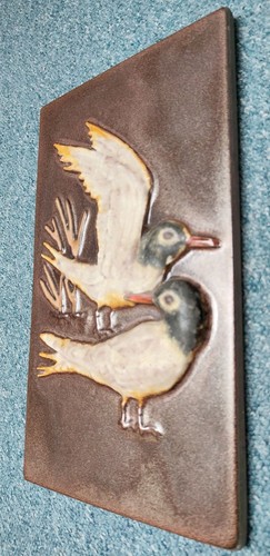 Keramik wandbild vintage - keramik,