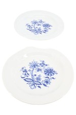 2x Porzellan Aschenbecher