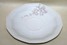 Untertasse 14 cm Facette Blümchen Tirschenreuth Bavaria