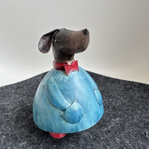 Metall deko figur hund - figur,