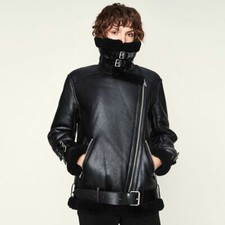 Damen Echt Lammleder Leder