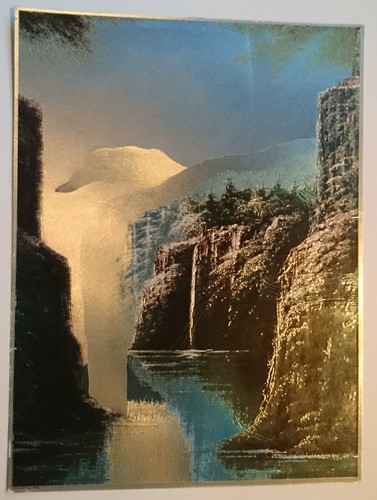 Alu bild fantasie landschaft - *,