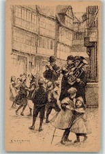 52284226 - 2000 Hamburg Nothilfe Briefmarke Kinder Tanz Orchester Trompete