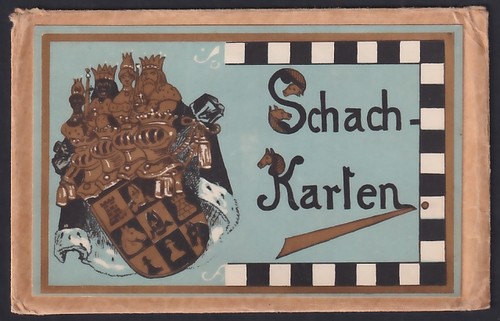 Schachkarten serie - ak,
