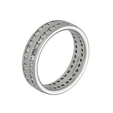 Damen Platin Diamant besetzt