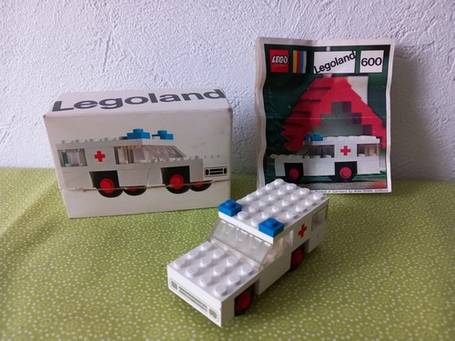 Lego 600 krankenwagen - 600, krankenwagen,