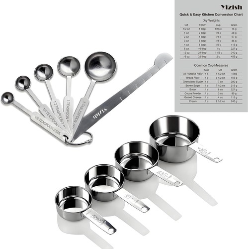 Messbecher set edelstahl - messbecher,