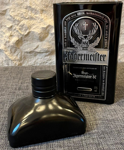 Jägermeister metall dose - metall,