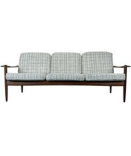 60er 70er Jahre Teak Sofa 3er Couch Sitzgarnitur Danish Modern Design Denmark 