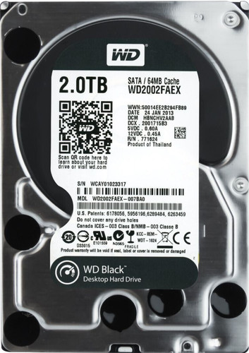 Festplatte black wd2002faex - black,