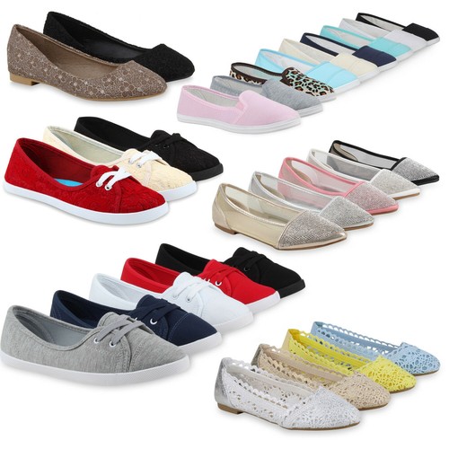 Klassische damen ballerinas - klassische,