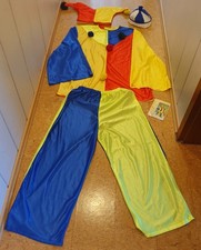 Clownkostüm Narr Harlekin Kostüm Clown Karnevalkostüm Unisex Gr. 42/52