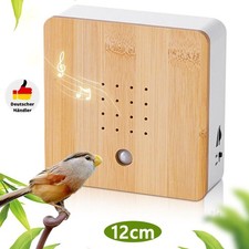 Naturgeräuschebox Vogel Gesang Vogelzwitscher Box Bewegungsmelder Beleuchtung DE