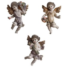 Harz Engel Cherub Wand