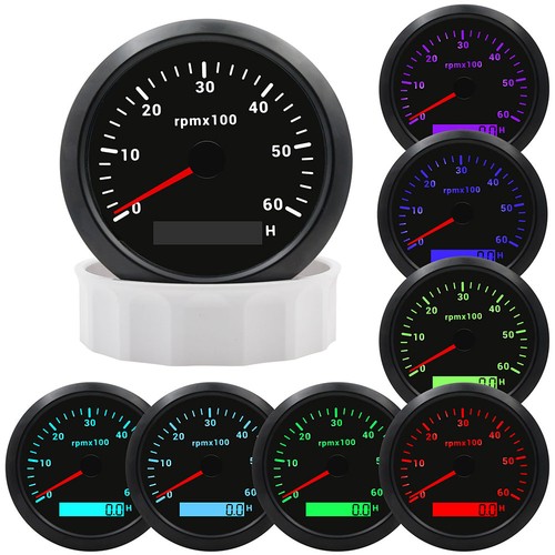 85mm tacho gauge 6000rpm - 85mm,