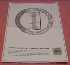 Plakat - Sonntagsrückfahrkarte - Deutsche Reichsbahn - Replikat