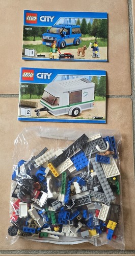 Lego city van - lego, wohnwagen