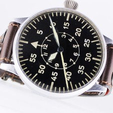 LACO PILOT FLIEGER 2. WELTKRIEG WWII GERMAN AIRFORCE 55mm B-UHR FL23883