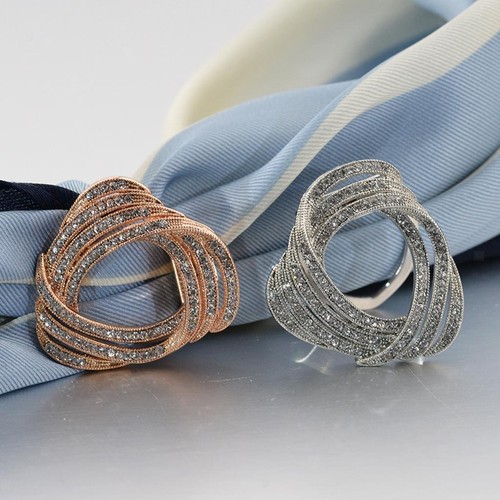 Schalclip strass schalhalter - schalclip,,