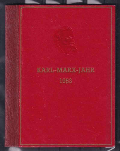 Ddr jahrbuch karl marx jahr - ddr, karl-marx-jahr