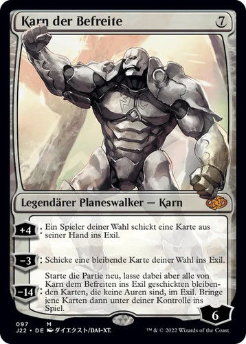 Mtg magic the gathering - the, karn