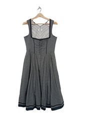 GöSSL Dirndl Damen Trachtenmode Gr. DE 36 hellgrau Casual-Look