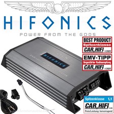 Hifonics Zeus ZXR1200/2 1200 Watt digital Verstärker 2-Kanal PKW Auto Endstufe