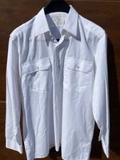 weisses Diensthemd Arbeitshemd