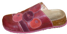 THINK Clogs Pantoletten 38 Rot