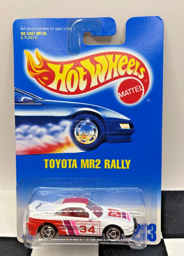 Hot wheels toyota mr2 rally - hot,