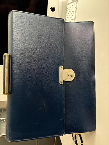 Blaue aktentasche offermann - aktentasche,