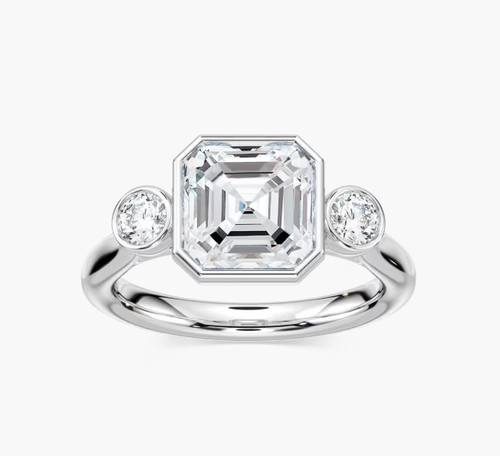 Diamant damen verlobungsring - diamant,