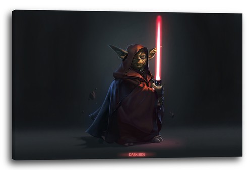 Wandbild star wars meister - wars,