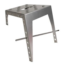 DOLLE Außentreppe Hangstufen Böschungstritte Garten Stahl verzinkt oder roh