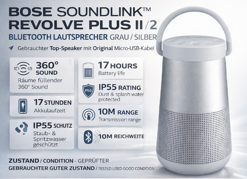 Bose soundlink revolve plus - soundlink, ii