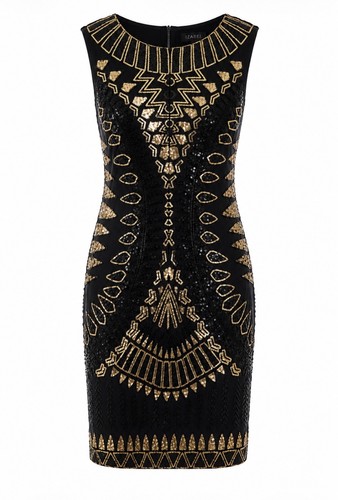 Izabel london schwarz gold - london,