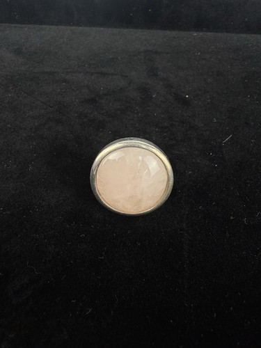 T79 rosenquarz silberring 25g - t79,