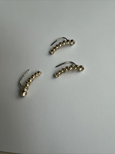 Fossil ear climber ohrringe - fossil,