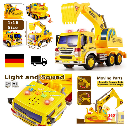 Bagger spielzeug mit - spielzeug, sound