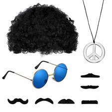 Hippie Kostüm Set 70er Jahre