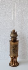 Tolle Petroleumlampe aus einer Messing Granathülse - Grabenkunst - 1. Wk 1914/18