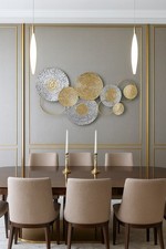 Luxus Wanddeko VANADIUM Metall