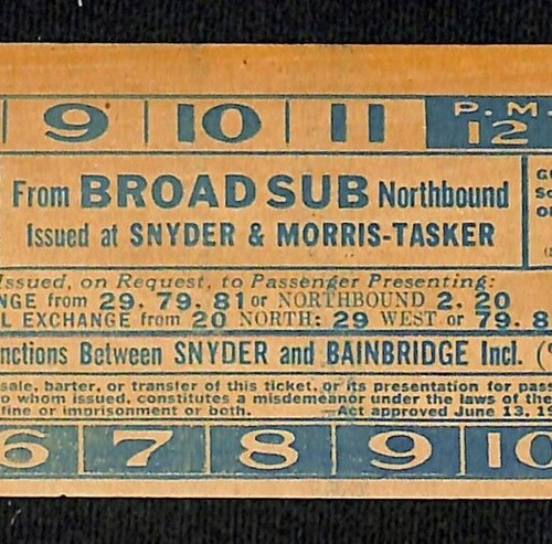 Vintage c1940 ticket - vintage,