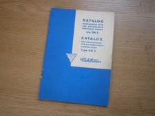 Stechuhr DK 3, originaler EZT Katalog, tschech. + deutsch, ELEKTROCAS, PRAGOTRON